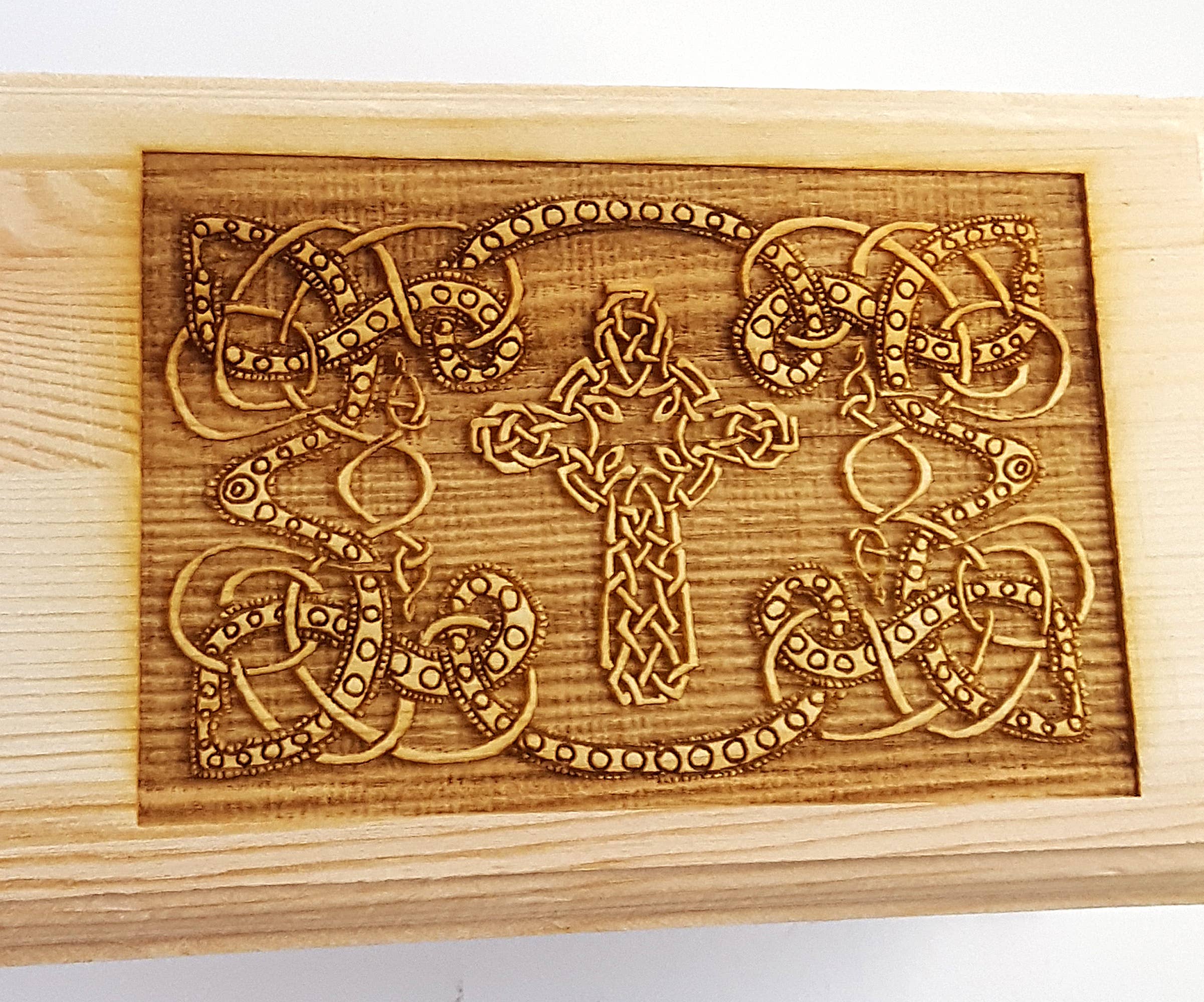 Lyoncraft - Wholesale Decorative Box - Celtic Design Variety Pack of 6 Latched Wooden Boxes6