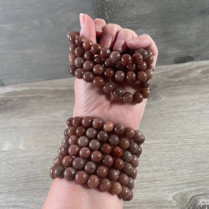 Keystone Crystals - Wholesale Beaded Bracelet - Gemstone Beaded Bracelets 10mm – Crystal Healing Jewelry43