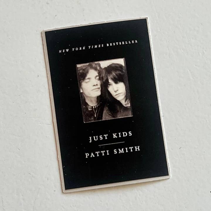 Patti Smith Just Kids Book Cover Kiss-Cut Sticker for wholesale by Literary by Ava