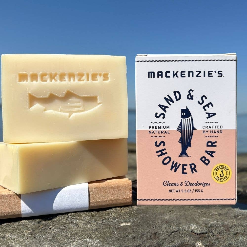 MacKenzie's Fisherman - Wholesale Bar Soap - Sand & Sea Shower Bar- 5.5 oz (12 qty)1