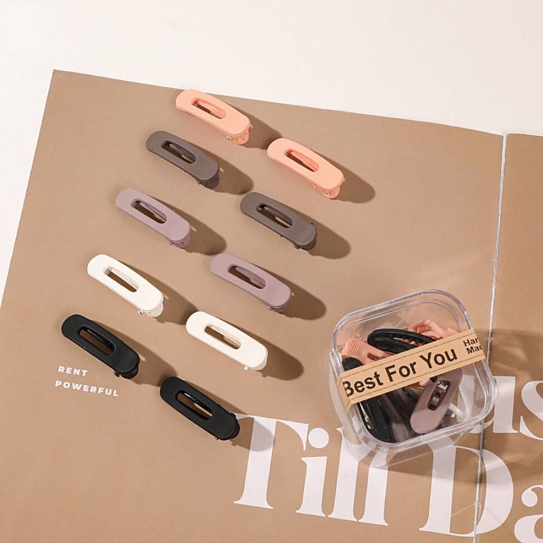 WEST AUSSIE SUPPLIES - Venta al por mayor Horquilla para el pelo - Mujer - Beau - Set de cajas con clips pequeños para el cabello10