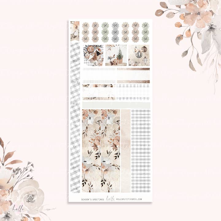 Seizoensgroeten - Hobo-weken kit voor wholesale door Hello Petite Paper