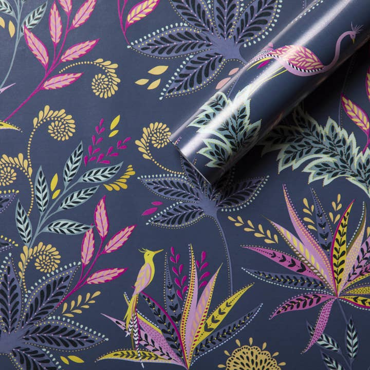 Sara Miller Botanic Paradise gavepapir for engroshandel hos Penny Kennedy Ltd