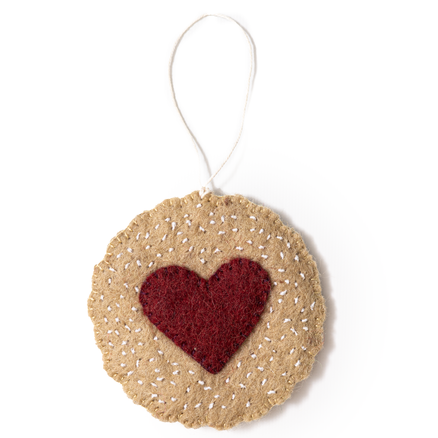 Global Goods Partners - Wholesale Ornament Set - Felt Sweet Treat Ornaments1