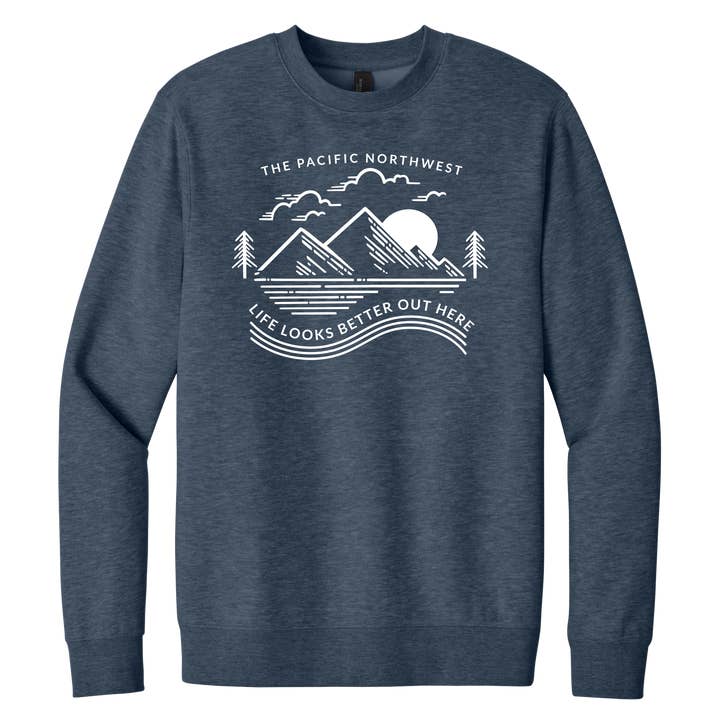 The Journey - Ridge Crewneck Sweatshirt for wholesale by Direction Apparel