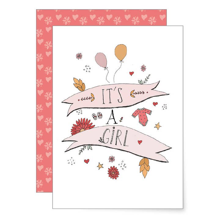 It'a girl | Klappkarte für den Großhandel von MIAO Papeterie