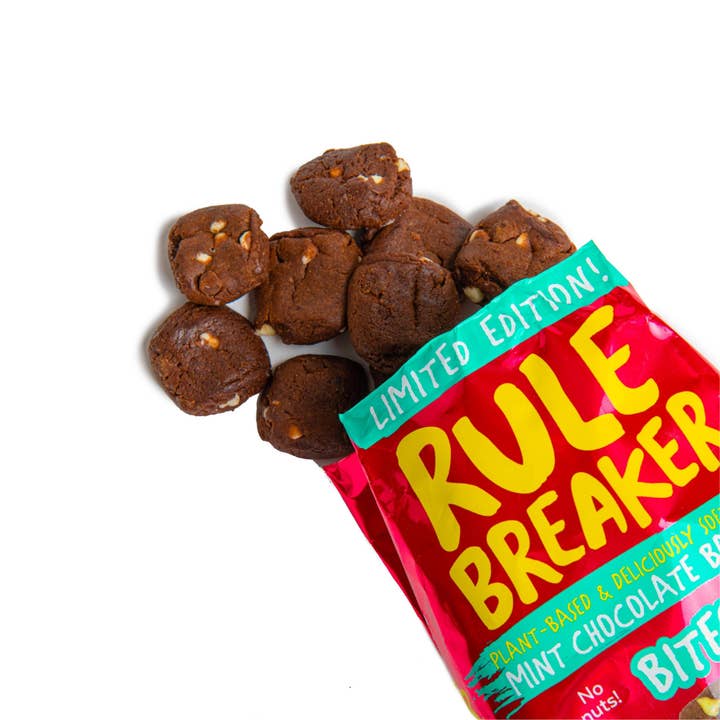 Rule Breaker Snacks - Wholesale Brownie - Chocolate Mint Brownie Bites - LIMITED EDITION4