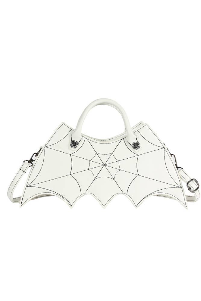 UNISHE - Wholesale Top Handle Bag - Women's - Halloween Bat PU Handbag ZK2209