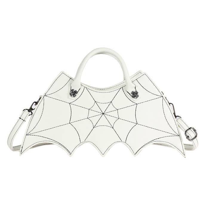 UNISHE - Wholesale Top Handle Bag - Women's - Halloween Bat PU Handbag ZK2209