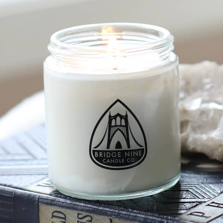 Midnight Citrus Small Jar for wholesale by Bridge Nine Candle Co.