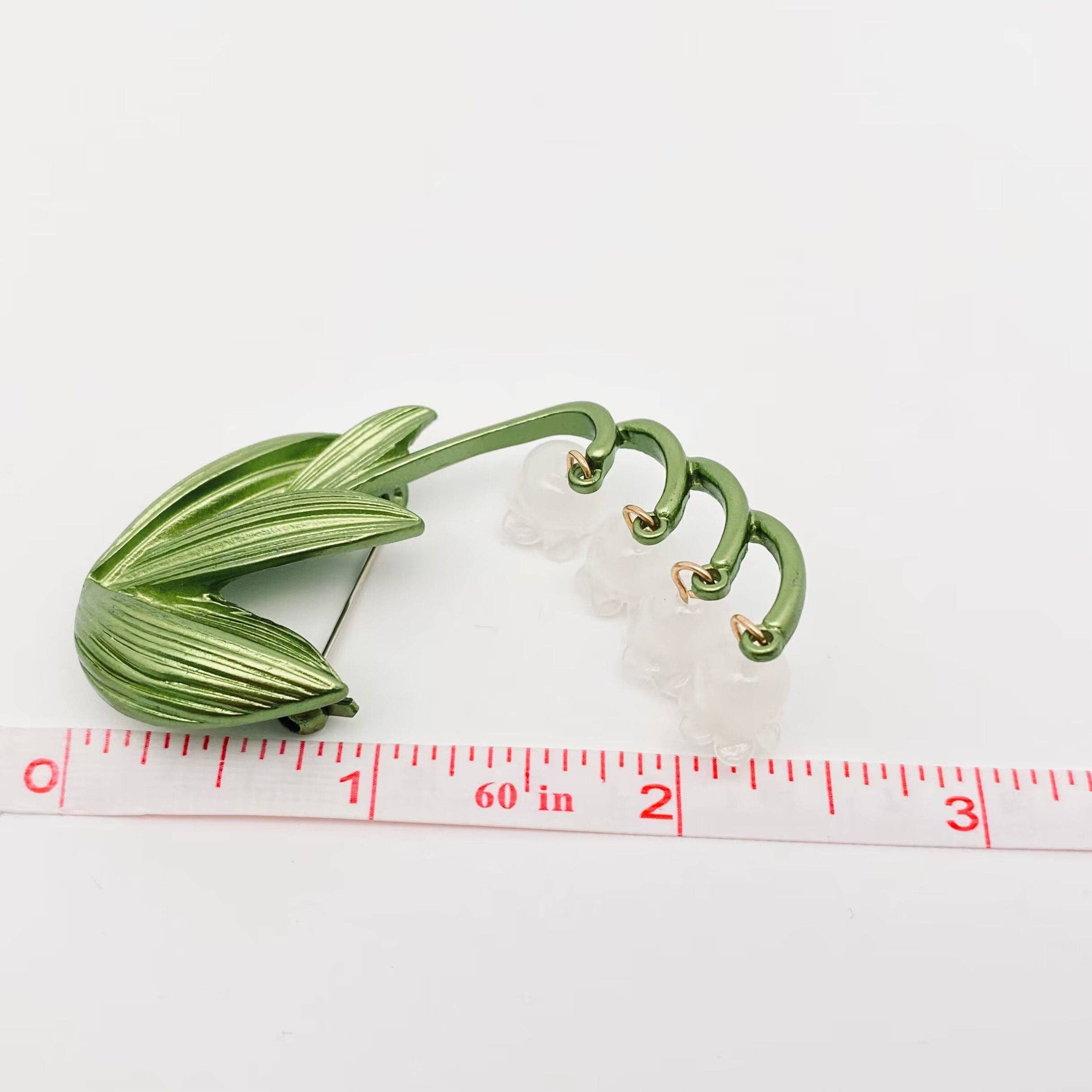 Mio Queena - Wholesale Brooch - Vintage Glaze Lilies Flower Brooch2