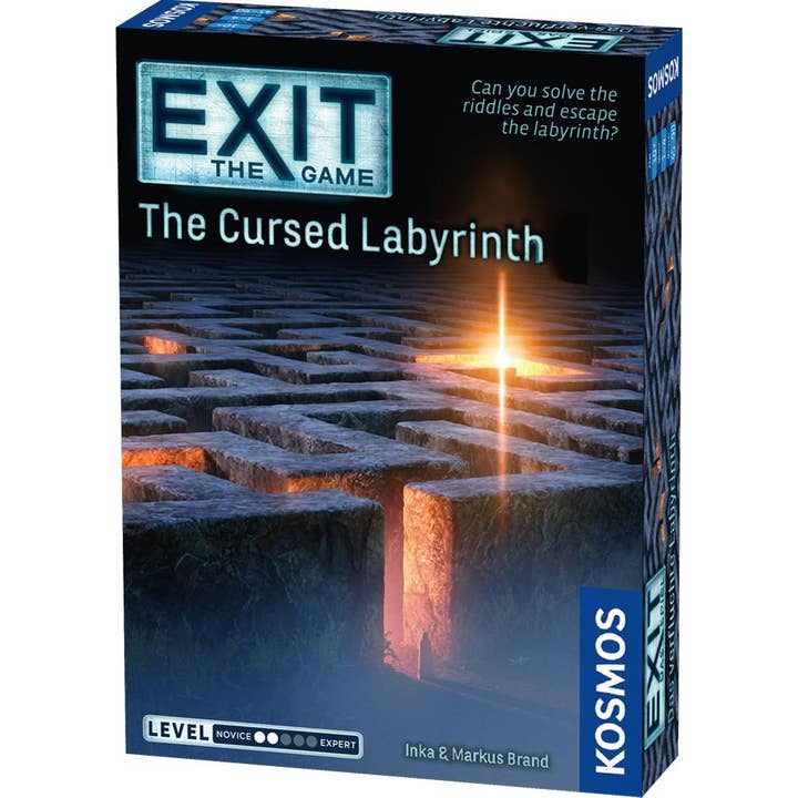 EXIT: The Cursed Labyrinth - Escape Room Board Game for wholesale by Thames & Kosmos UK LP
