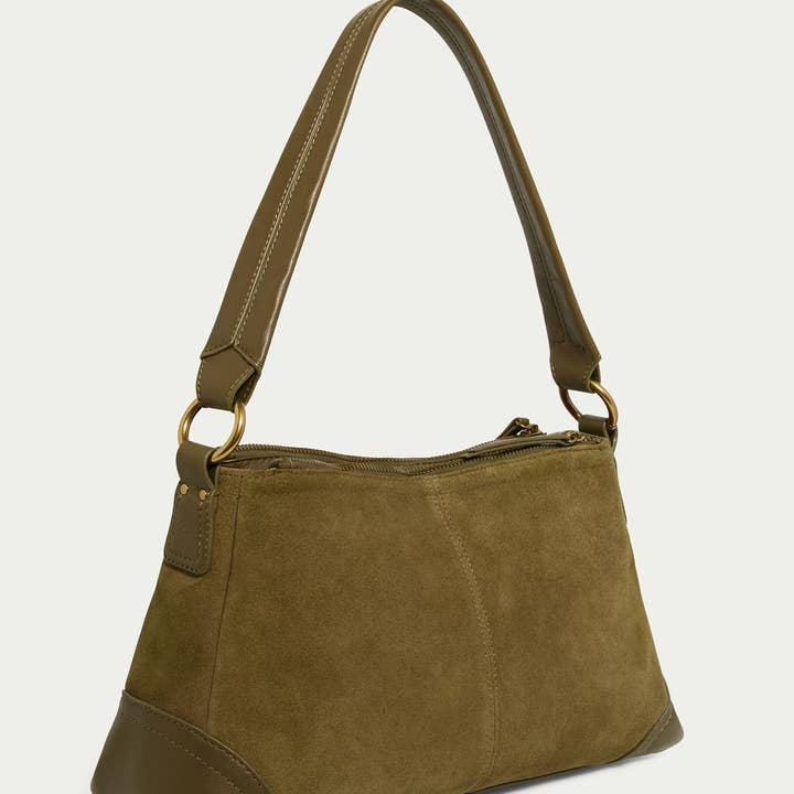 American Leather Co - Wholesale Shoulder Bag - Women's - Becket Triple Entry Shoulder3