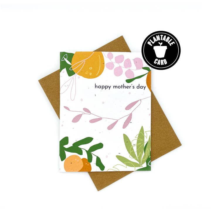 Floral Muttertagskarte für den Großhandel von Cato & Company