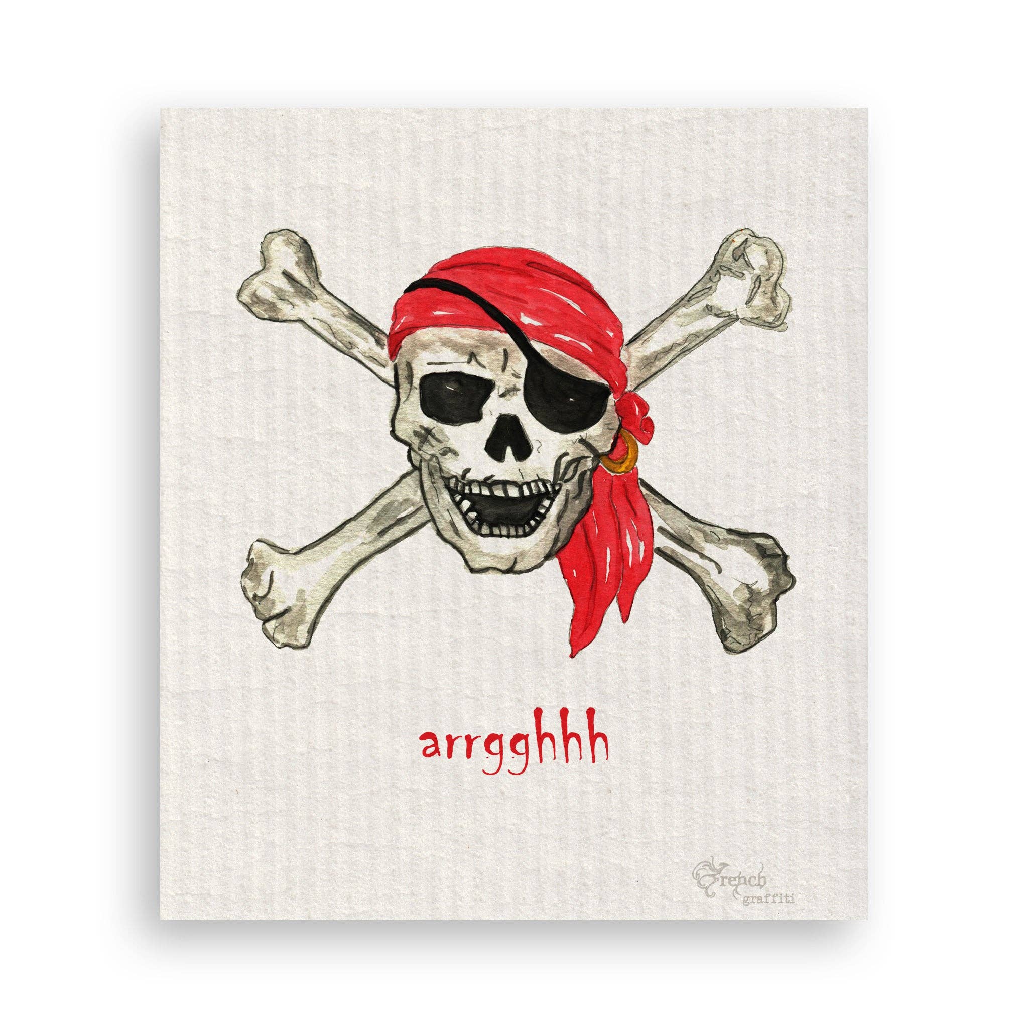 French Graffiti - Vente Torchons - Os de pirate16