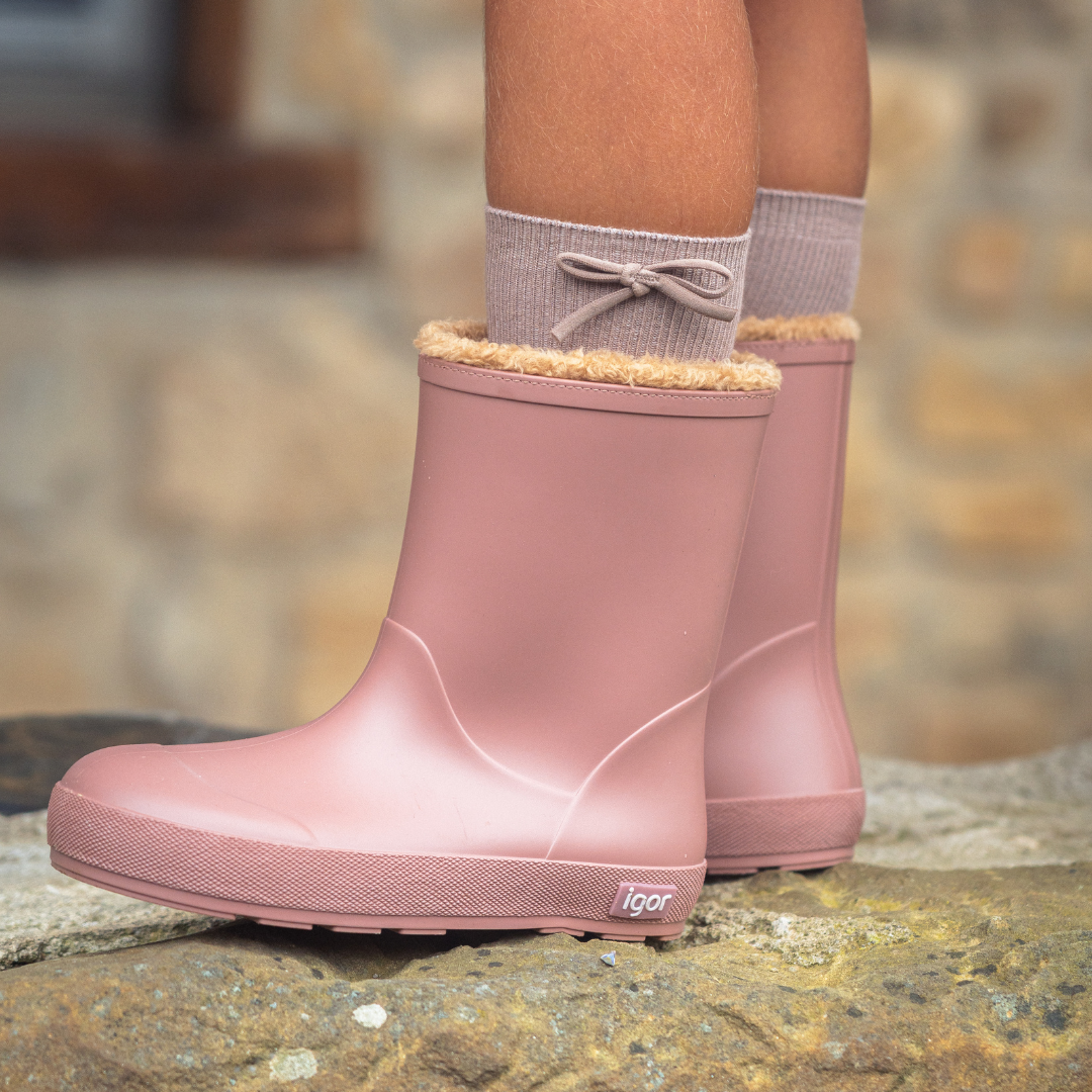 Pituka Wear - Wholesale Rain Boots - Kids - Barefoot Wellington Verona Borrego - Igor6