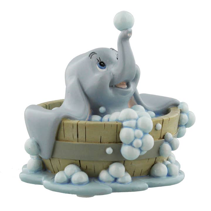 WIDDOP and Co. - Wholesale Decorative Figurine - Disney Magical Moments - Dumbo in Bath - Baby Mine 10cm