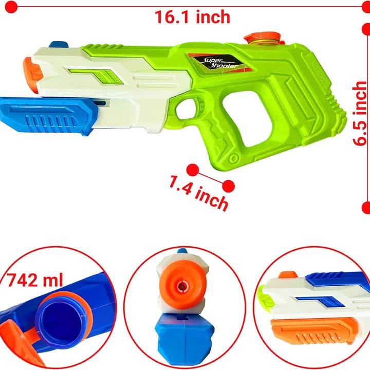 Lelaffet - Wholesale Beach/Pool Toy - Kids & Baby - water gun Large Water Guns for Kids Adults 900cc1