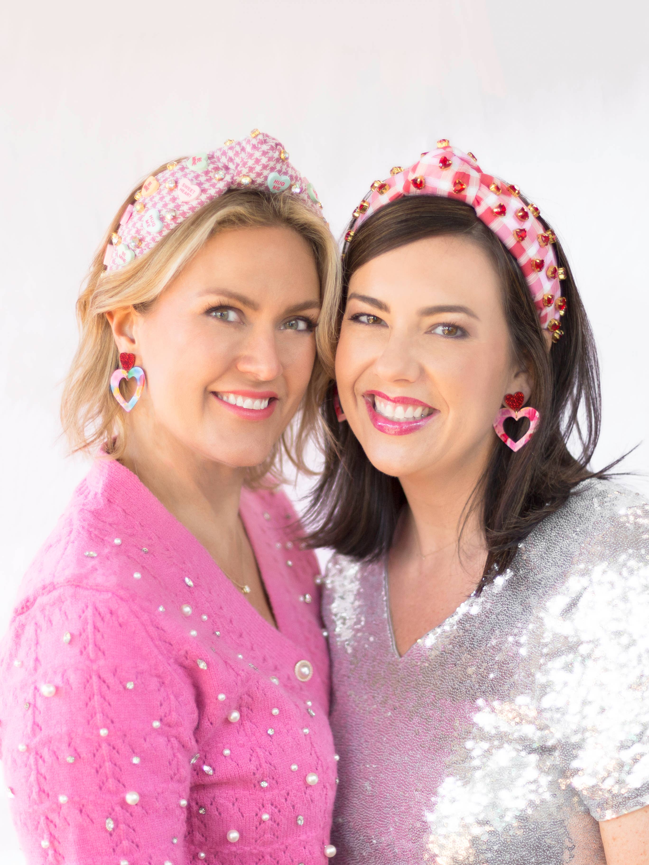 Sandy + Rizzo - Wholesale Fashion Headband - Women's - Red Hot Embellished Headband3