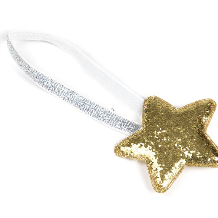 Cinta elástica para el Pelo Infantil Con Estrella Brillante para venta al por mayor de IKILIFE S.L