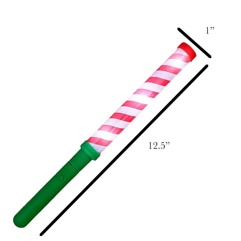 Blinkee.com, LLC - Wholesale Light-Up Toy - Kids & Baby - Candy Cane LED Baton Stick2