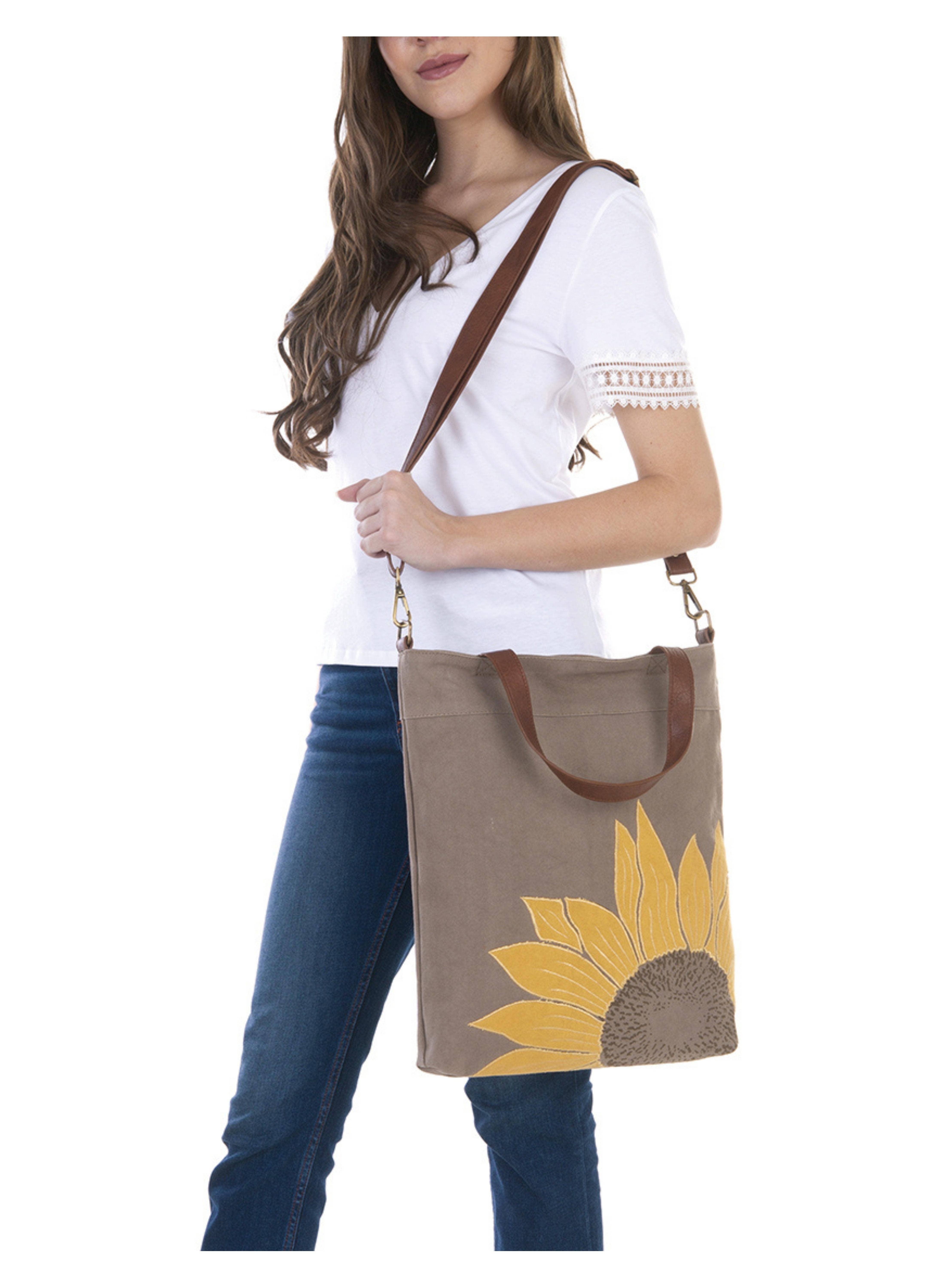Mona B. - Vendita all'ingrosso Borsa tote - Donna - Borsa Tote da Donna Convertibile in Tela Riciclata Sunny4