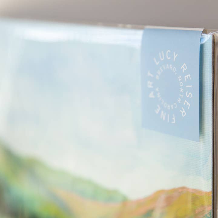 Lucy Reiser Fine Art - Wholesale Art Print - "Puddle Jumper" Canvas Print2