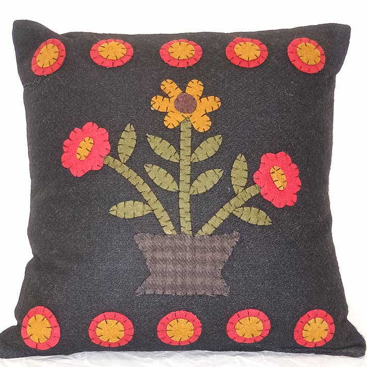 Blooms Pillow for wholesale by Home Collections by Raghu