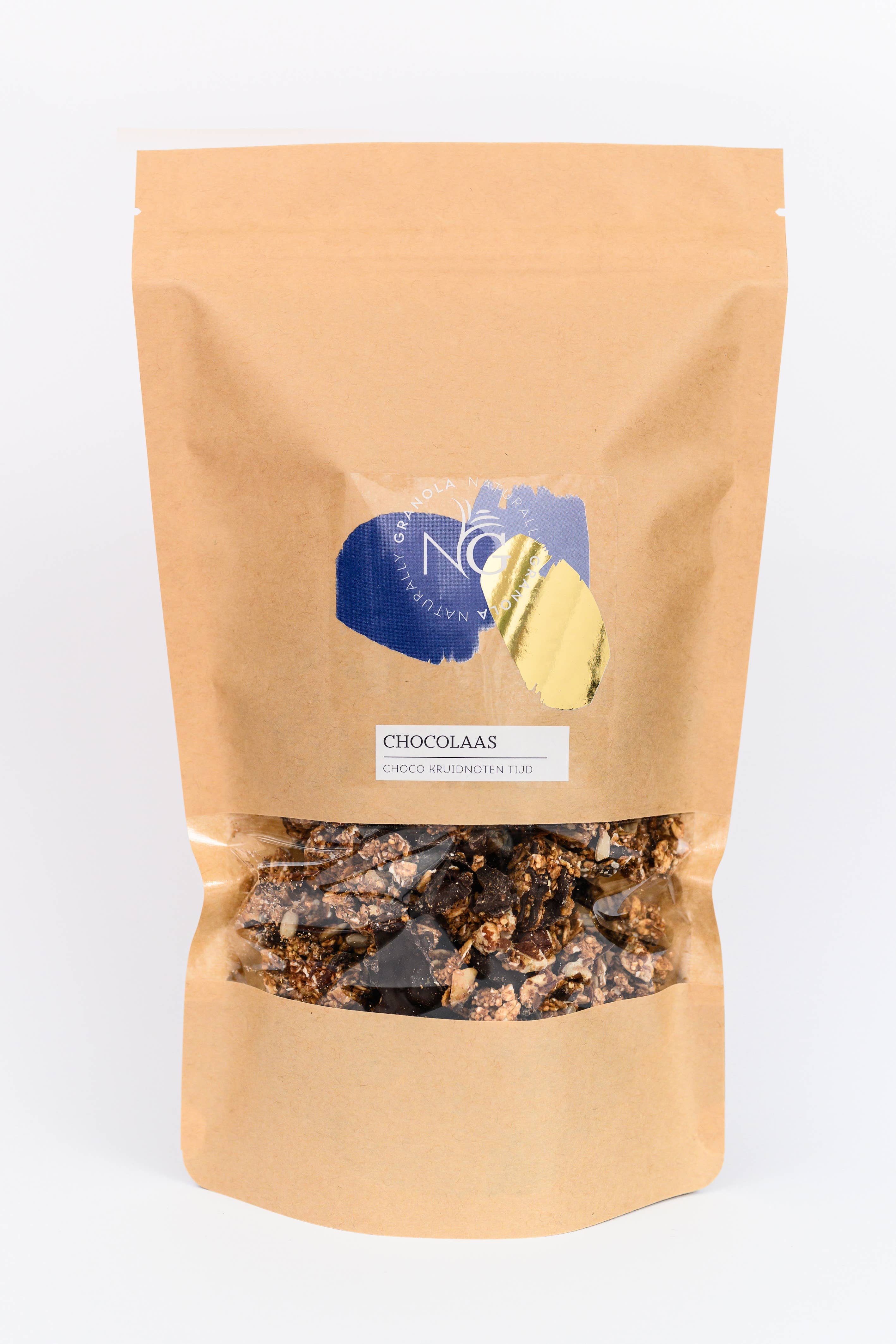 Naturally Granola - Wholesale Breakfast Cereal - Chocolaas Granola 1kg | Speculaas & Dark Chocolate2