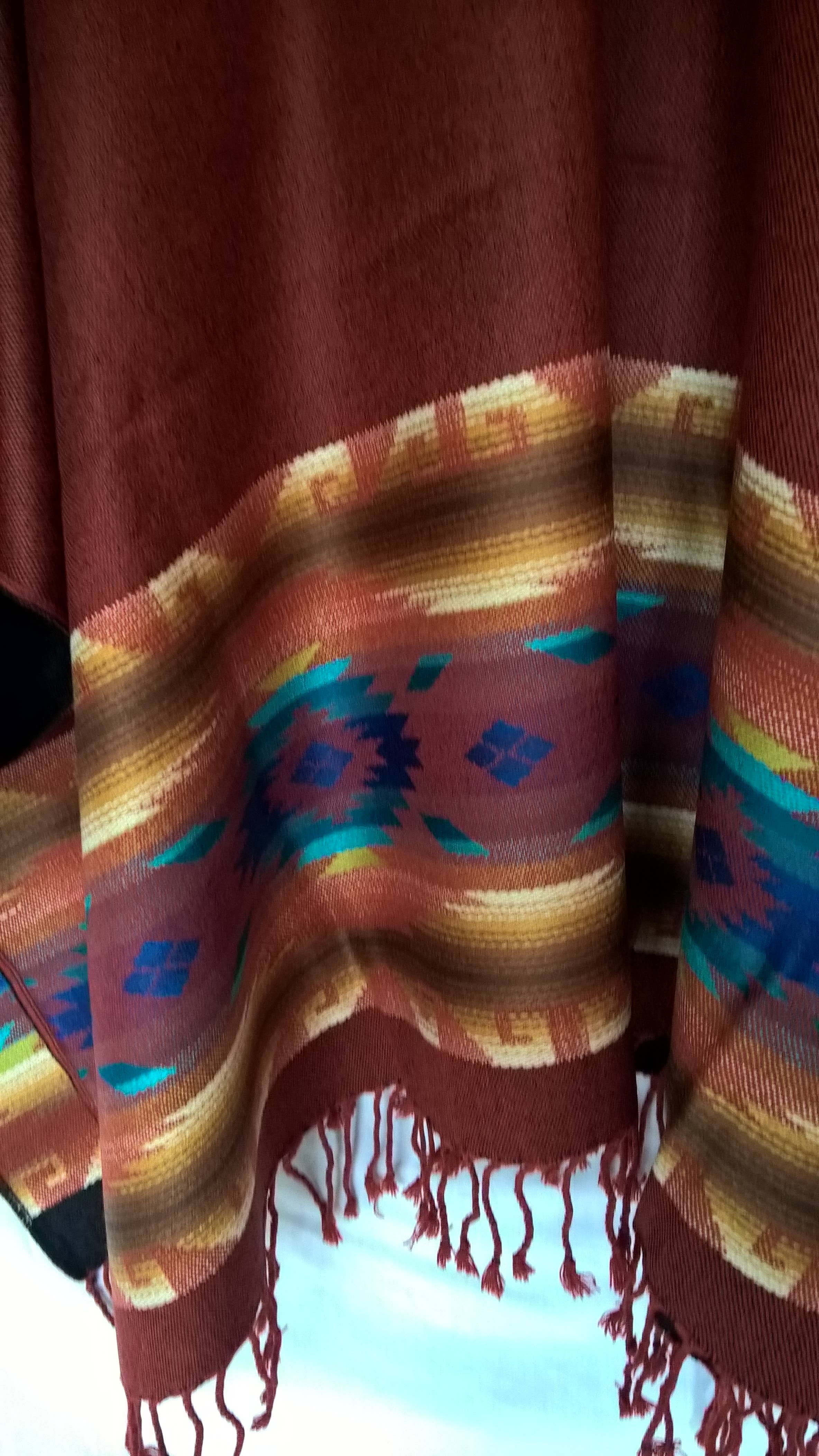 Treasure of ANDES - Venta al por mayor Poncho - Mujer - Poncho Andino Artesanal REVERSIBLE Unisex ENVÍO GRATIS37