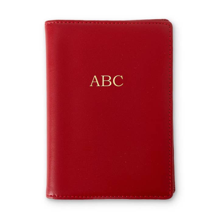 "Tommy" Leather Passport Cover (Personalizable) for wholesale by Boulevard