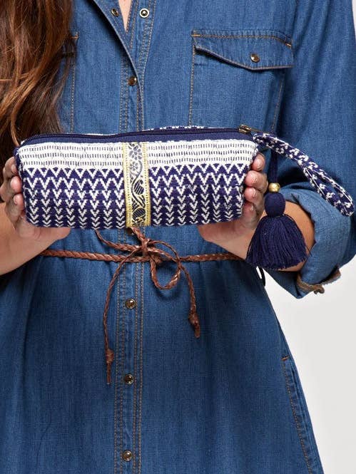 Round Cosmetic Pouch for wholesale by Lovestitch