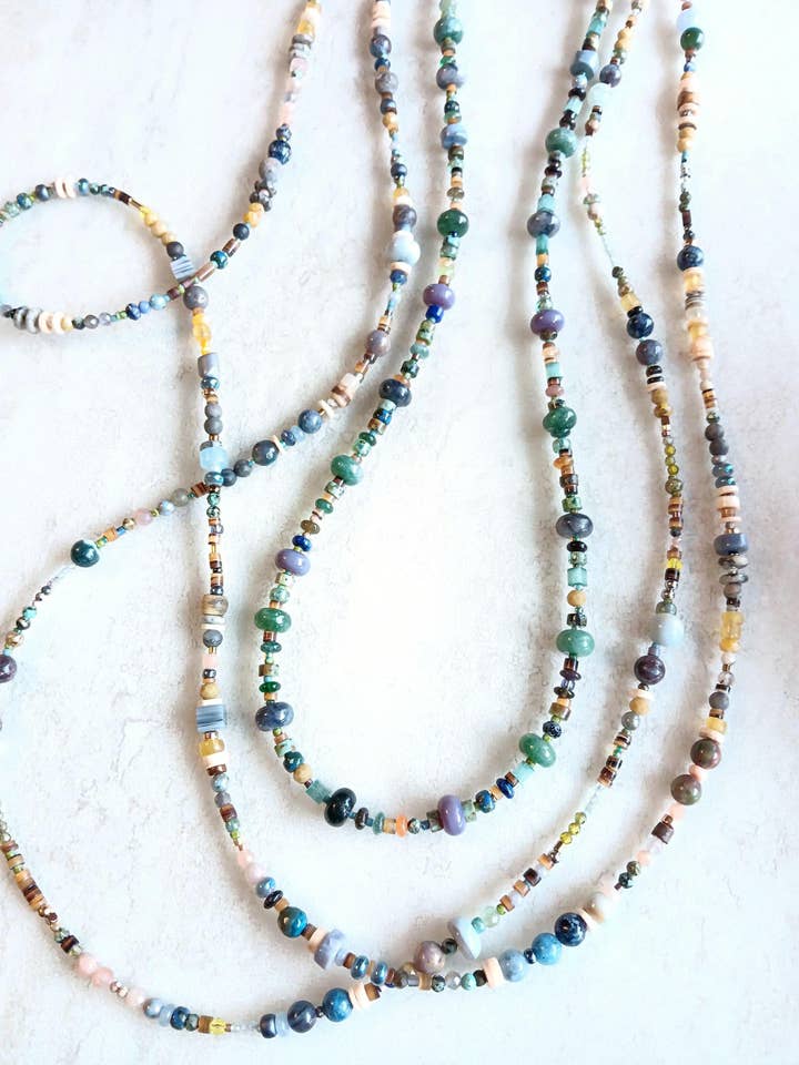 Gestrand in Margaritaville Collectie | Prehniet, Opaal voor wholesale door HavSolStudio