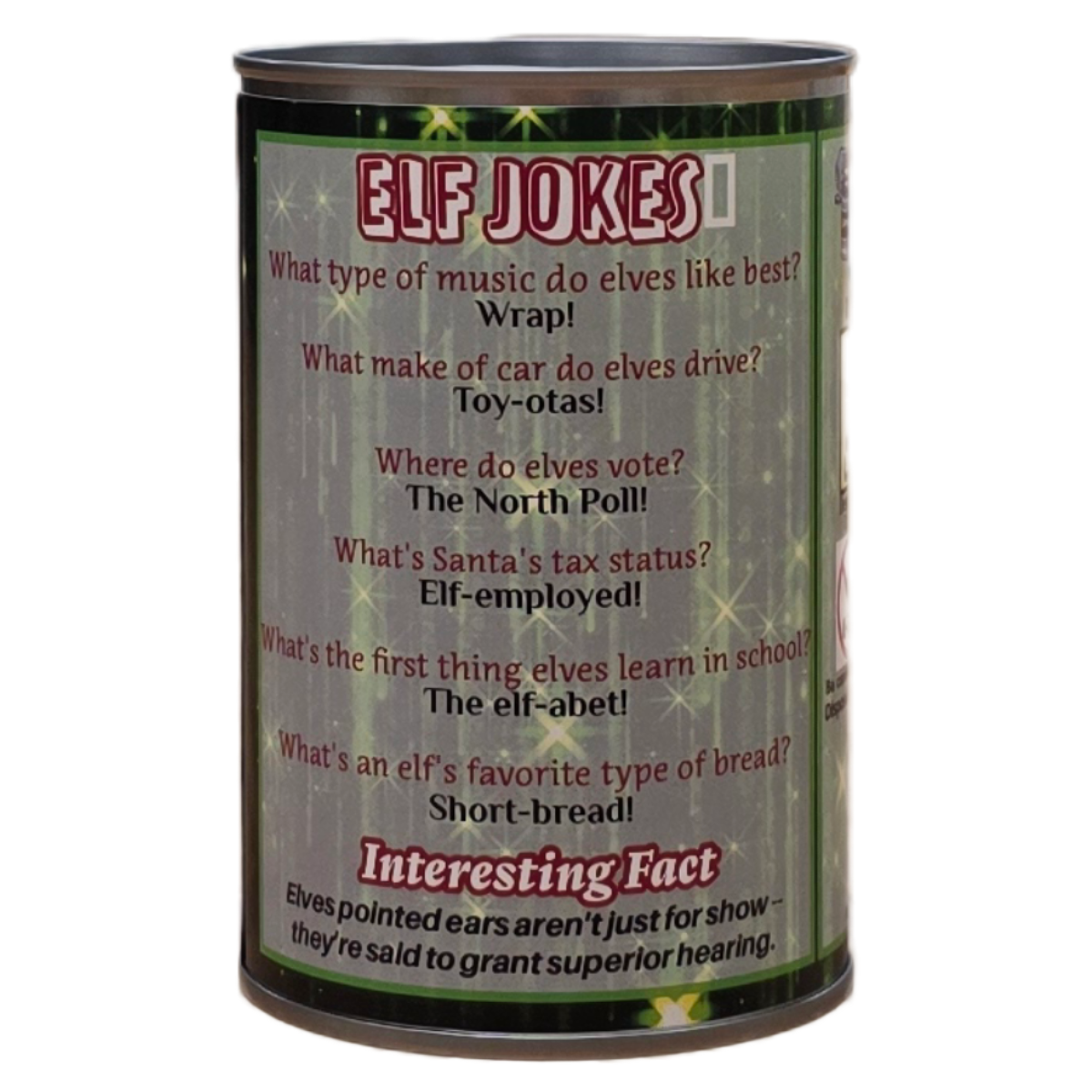 Canned Gifts - Wholesale Stuffed/Plush Toy - Kids & Baby - Canned Elf | Christmas Plush in a Can w/Jokes | Magical2