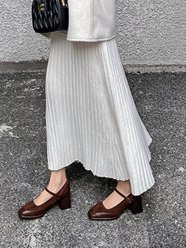 VividLux - Wholesale Flats - Women's - Shallow Cut Split-Joint Square-Toe Mary Janes Pumps9