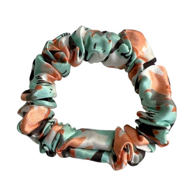 Silk scrunchie Blossom for wholesale by Trésorie