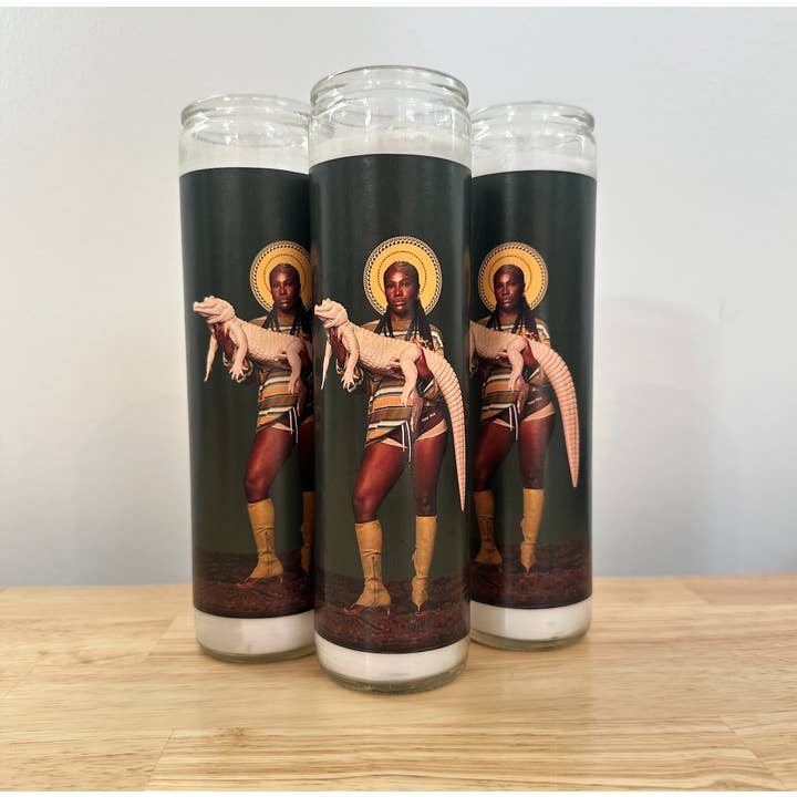 Flaming Feminist - Wholesale Votive Candle - Billie Eilish Prayer Candle4