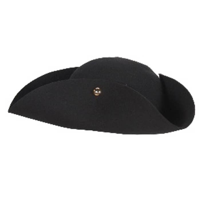 Western Fashion - Wholesale Cowboy Hat - Women's - 69518 Tricone Pirate Hat - 100% wool felt4