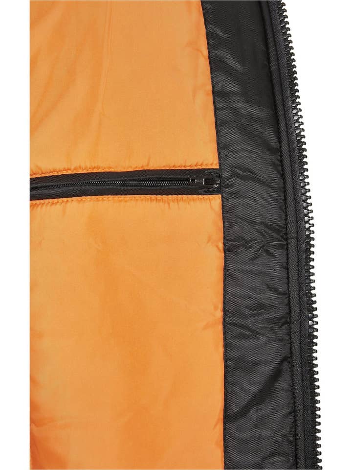 black Starter The Classic Logo Bomber Jacket for wholesale on Faire