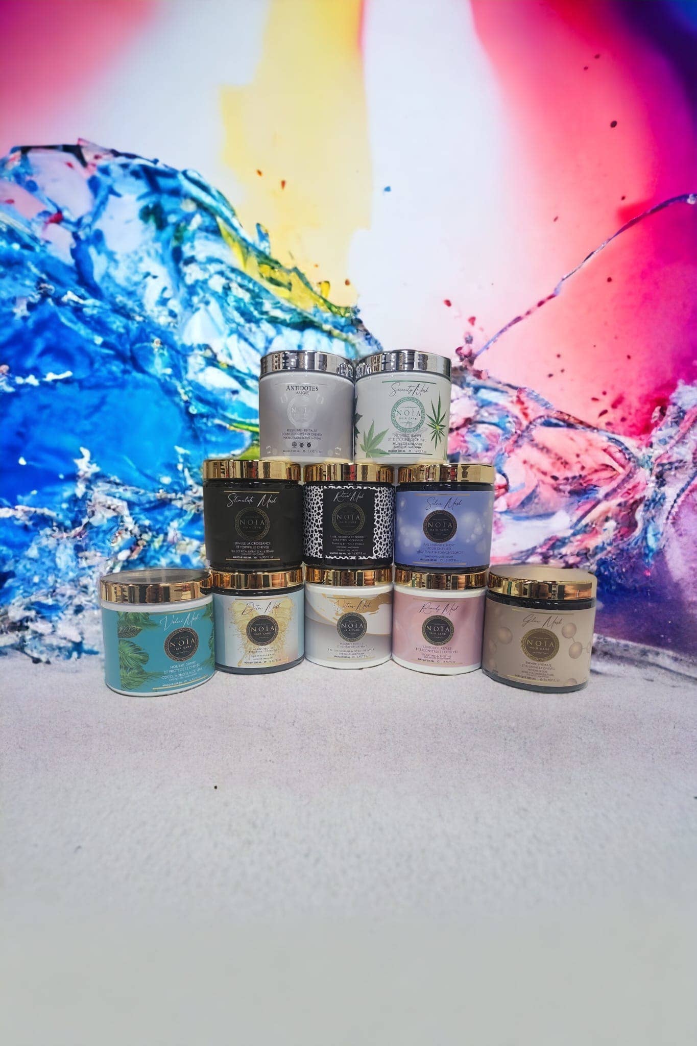 Noïa hair  sarina26 - Wholesale Skincare Face Mask - Combo of 10 Noia 500ml mask2