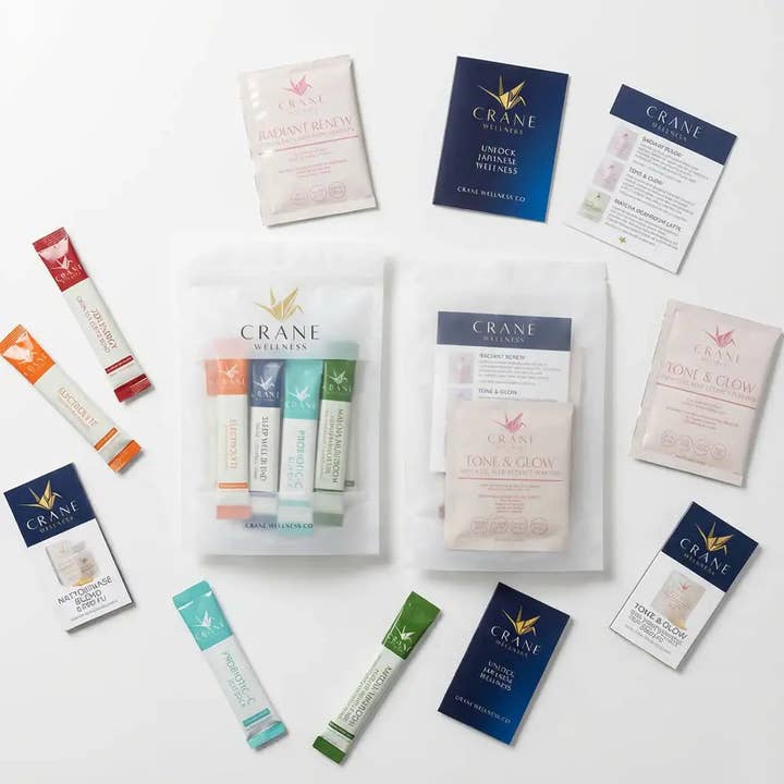 Crane Wellness Sample Pouch for wholesale by Crane Wellness