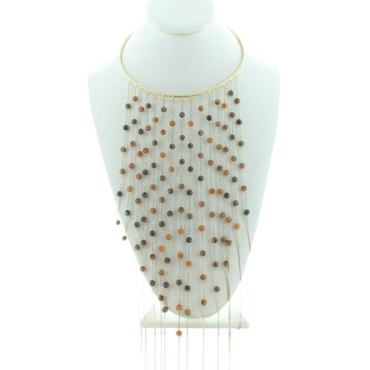 Collier Long Story Short pour la vente par Olivia Welles