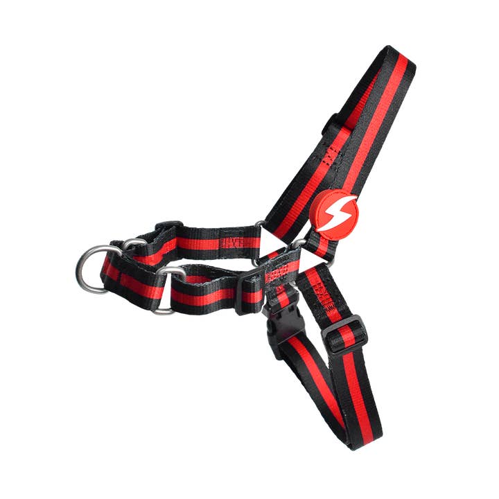 Streifen3 Rot & Schwarz Vordergeschirr für den Großhandel von DASHI