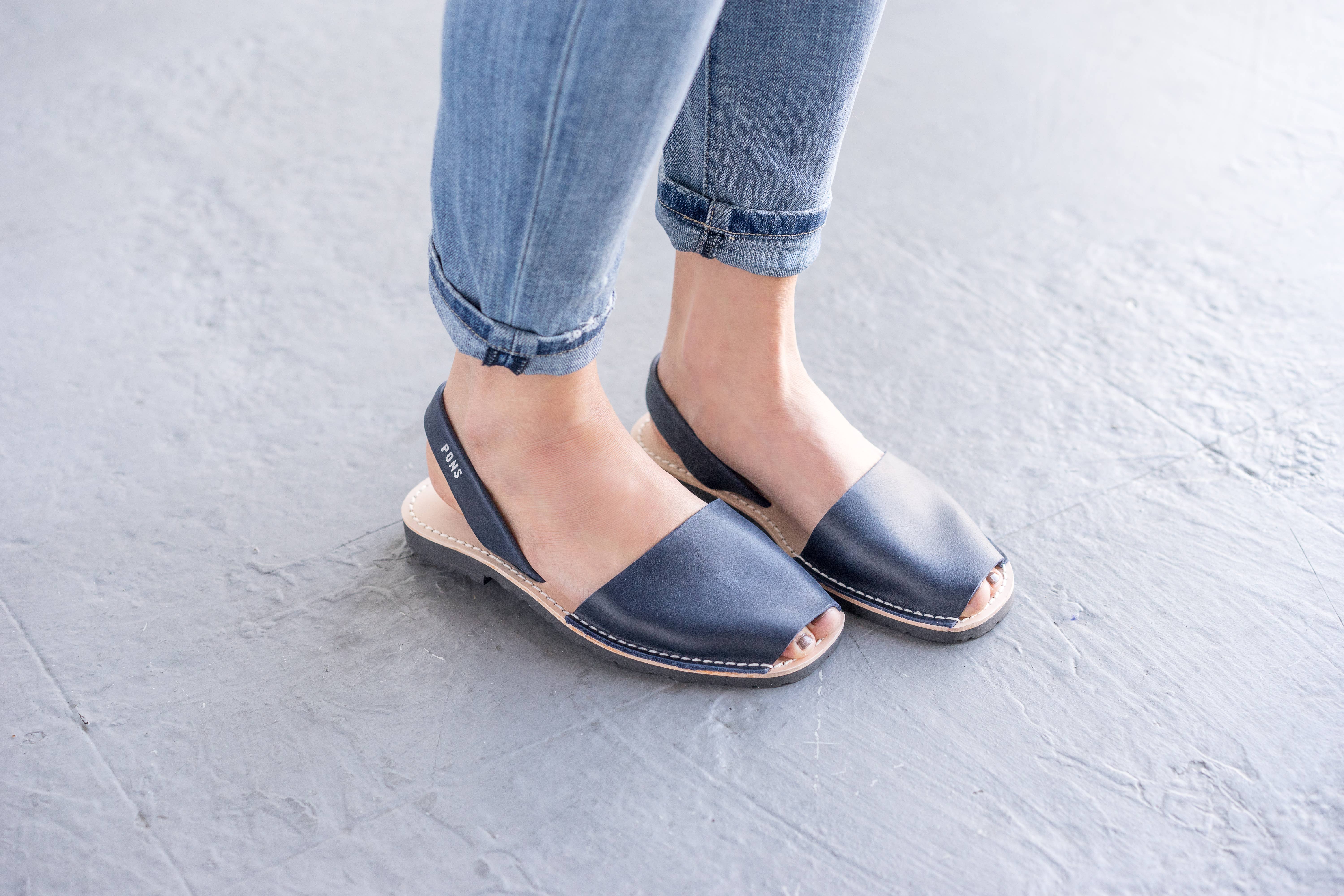 Pons - Wholesale Sandals - Women's - Pons Shoes - Classic Women - French Blue4