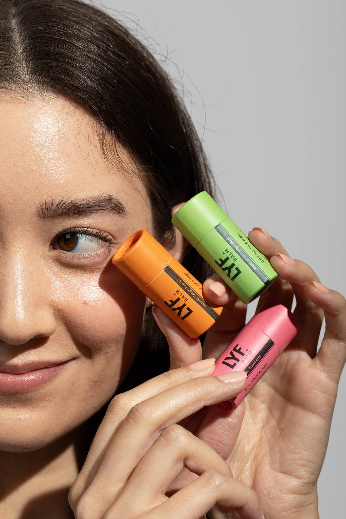 LYF BRANDS - Wholesale Lip Balm - LYF Balm - Lux Natural Lip Balm - 24-units (colors stand)10