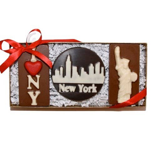 New York City Skyline Box for wholesale by Enjou Chocolat