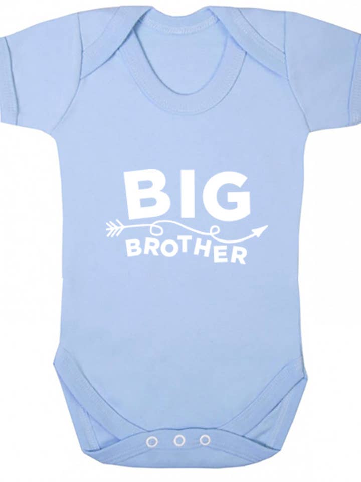 Big Brother Printed Baby Vest K2864 for wholesale by Illustrated Identity