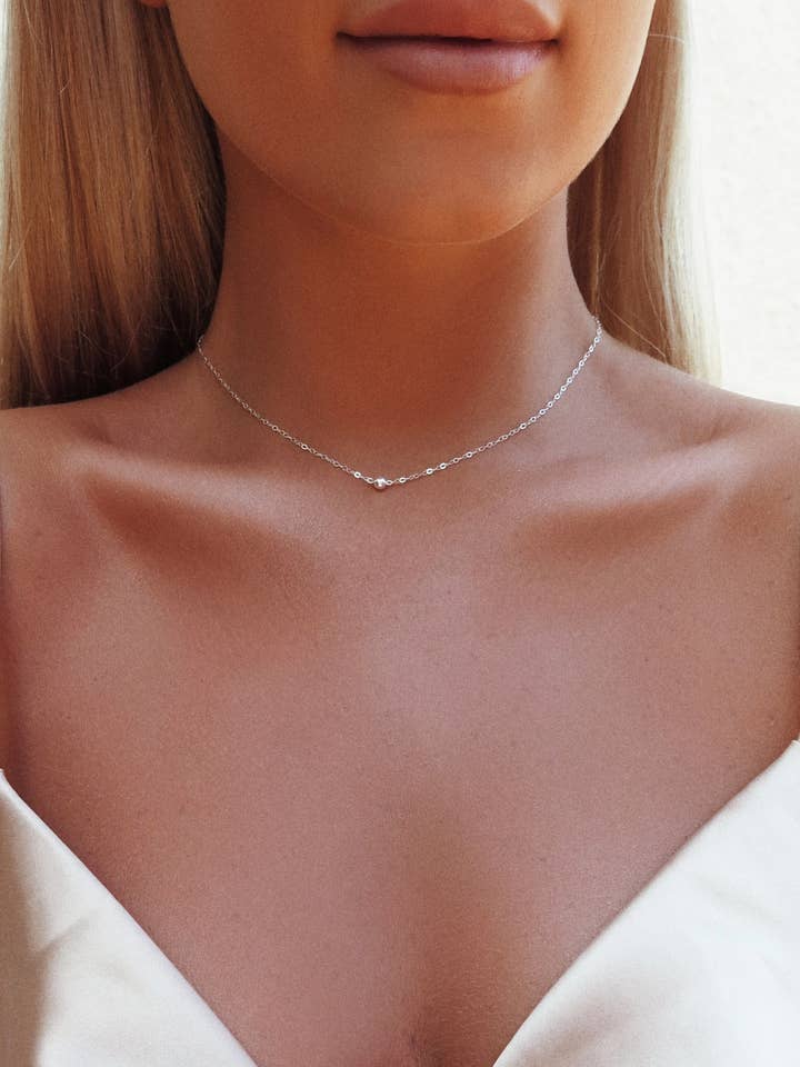 Klassisk halskæde - Sterling - Classic for engroshandel hos The Littl