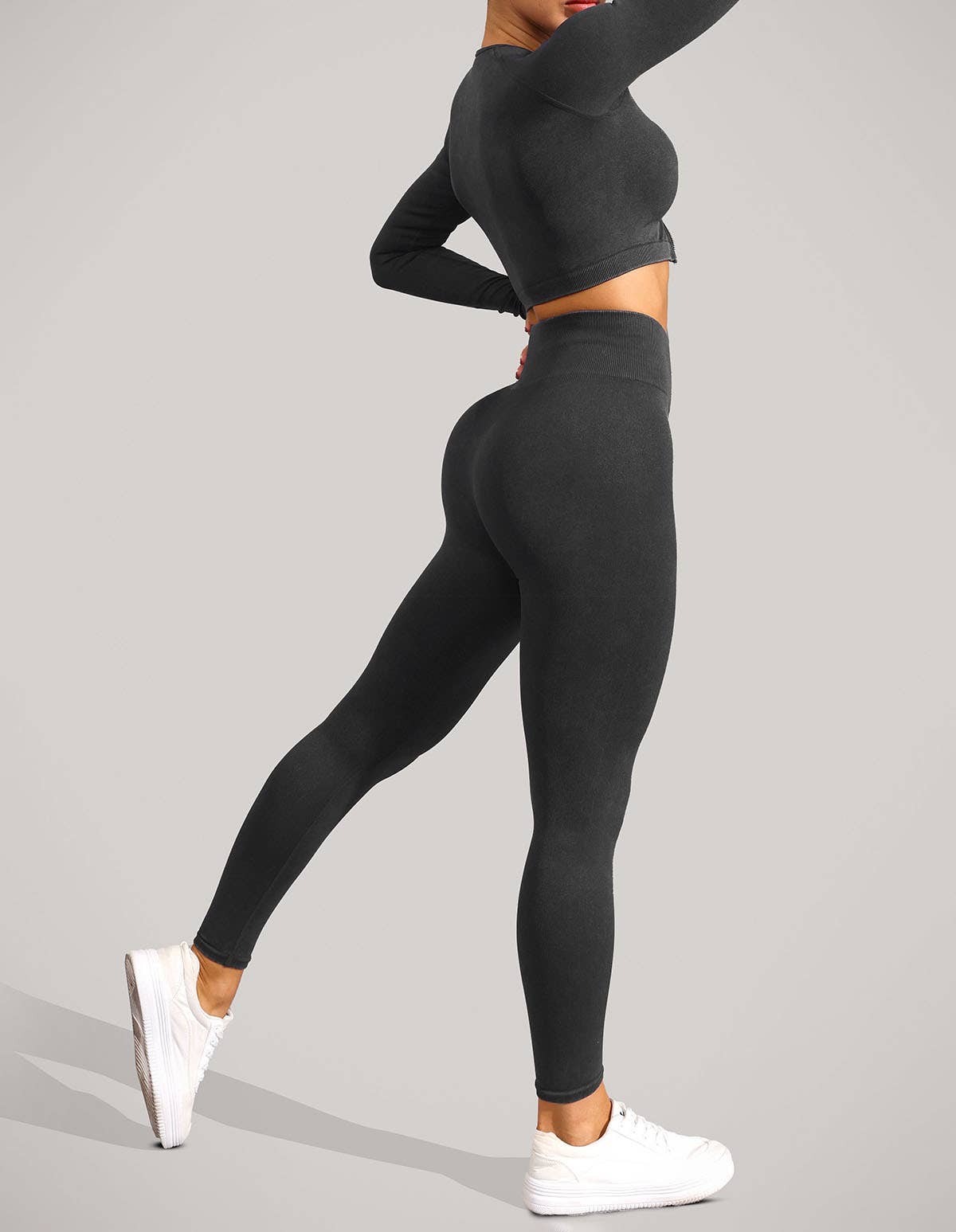 Crave by FW – Engroshandel Sports-/loungeleggings – til kvinder – Højtaljede Tie Dye Yoga Tights Leggings12