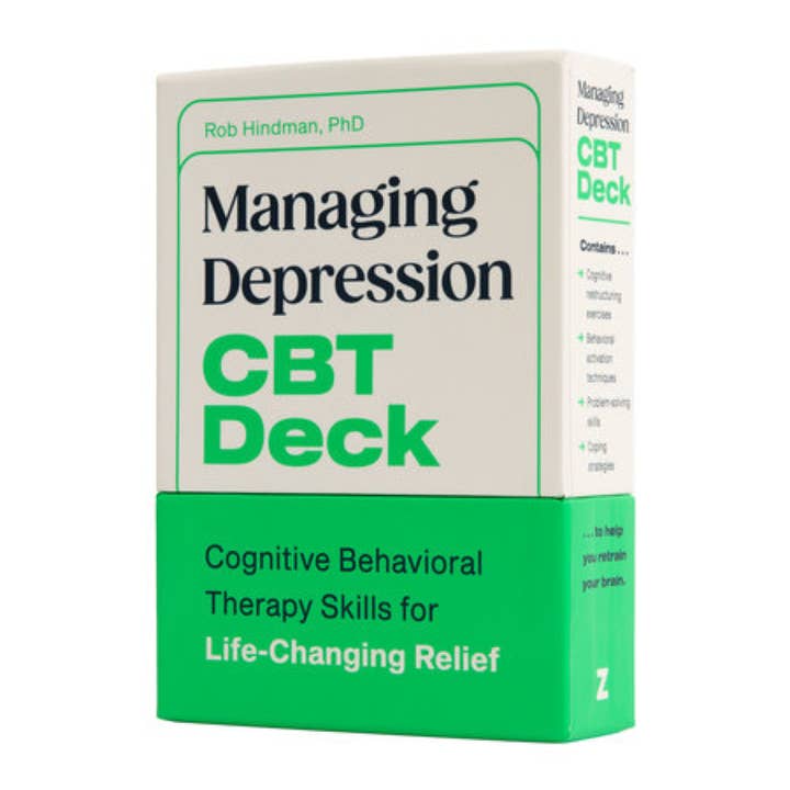 Managing Depression CBT Deck for wholesale by Penguin Random House LLC